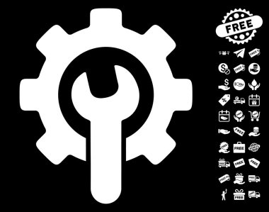 Ücretsiz Bonus simgesiyle hizmet araçları