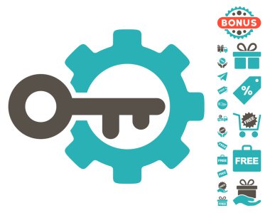 Anahtar Ücretsiz Bonus ile simge seçenekleri