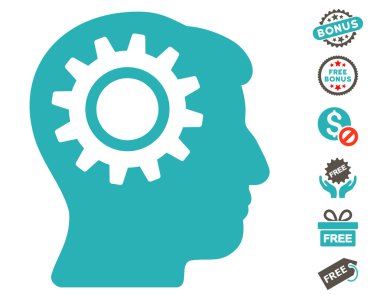 Akıl dişli simgesini ücretsiz bonus