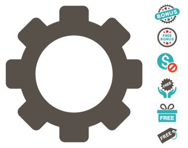 Dişli simgesini ücretsiz bonus