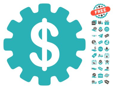 Ücretsiz Bonus ile Geliştirme maliyet simgesi