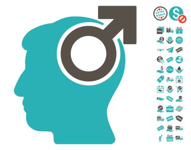 Ücretsiz Bonus ile akıl kudret simgesi