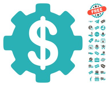 Ücretsiz Bonus ile Geliştirme maliyet simgesi