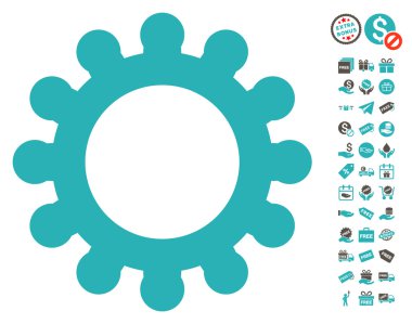 COG simgesi ücretsiz bonus