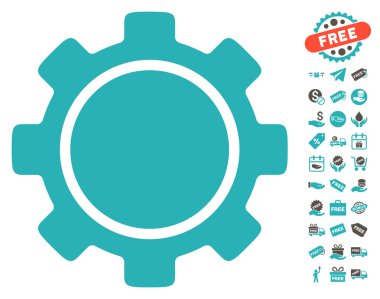 Dişli simgesini ücretsiz bonus