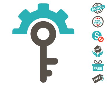 Anahtar Ücretsiz Bonus ile simge seçenekleri