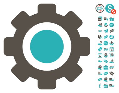 Dişli simgesini ücretsiz bonus