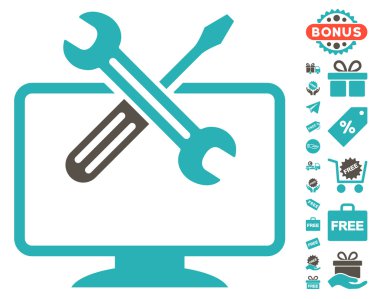 Bilgisayar araçlar simgesi ücretsiz bonus