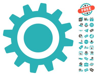 COG simgesi ücretsiz bonus