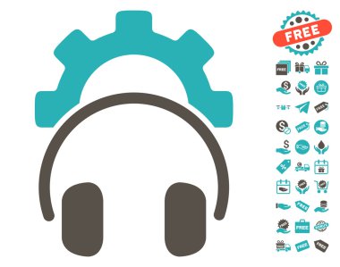 Kulaklık yapılandırma dişli simgesini ücretsiz bonus