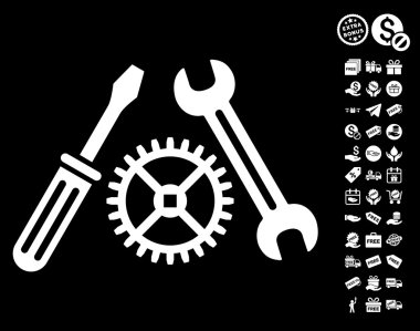 Service simgesini Ücretsiz Bonus ile ayarlama