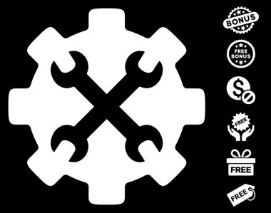 Ücretsiz Bonus simgesiyle hizmet araçları