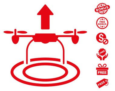 Drone simgesi ücretsiz bonusla başlayın