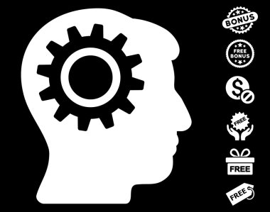 Akıl dişli simgesini ücretsiz bonus