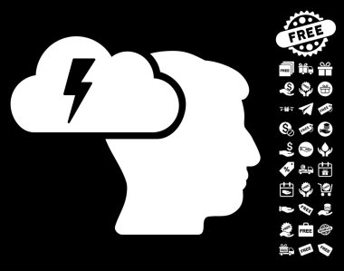 Beyin fırtınası simgesi ücretsiz bonus