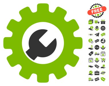 Ücretsiz Bonus simgesiyle hizmet araçları