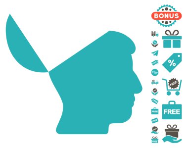 Açık fikirli simgesi ücretsiz bonus