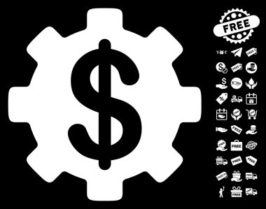 Ücretsiz Bonus ile Geliştirme maliyet simgesi