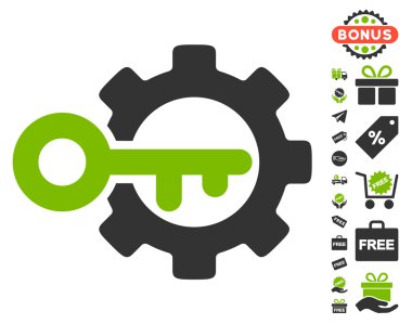 Anahtar Ücretsiz Bonus ile simge seçenekleri