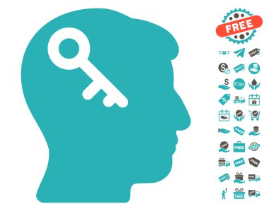 Kafa simgesi ücretsiz Bonus ile anahtar