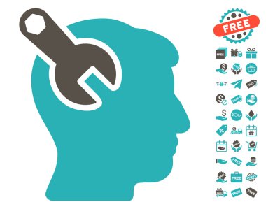 Kafa Nöroloji Wrench kutsal kişilerin resmi ile ücretsiz Bonus