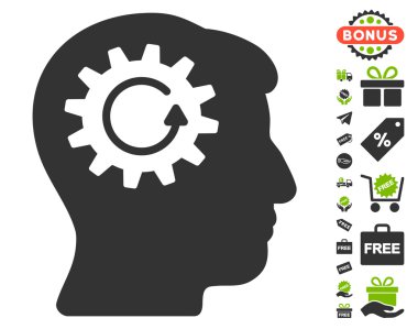 Döndürme simgesi ücretsiz bonus kafa dişli