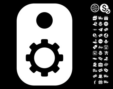 Dişli bir ses etiketi simgesi ücretsiz bonus