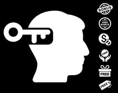 Ücretsiz Bonus ile akıl anahtar simgesi