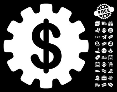 Ücretsiz Bonus ile Geliştirme maliyet simgesi