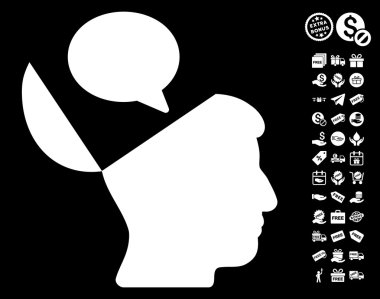 Açık fikirli görüş simgesi ücretsiz bonus