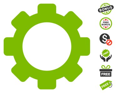 Dişli simgesini ücretsiz bonus