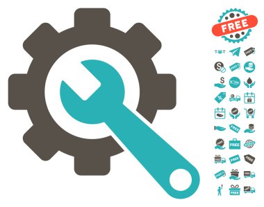 Dişli ve ücretsiz Bonus ile Wrench kutsal kişilerin resmi