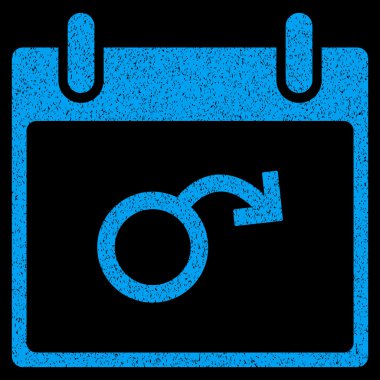 İktidarsızlık takvim gün grenli doku simgesi