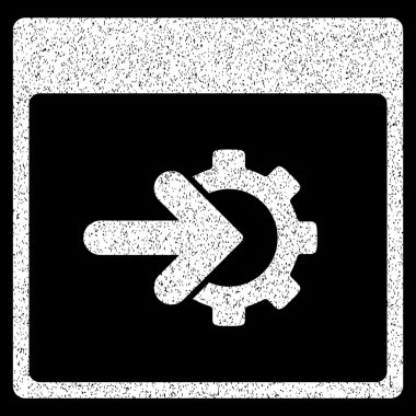 COG Tümleştirme takvim sayfası grenli doku simgesi