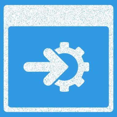 COG Tümleştirme takvim sayfası grenli doku simgesi