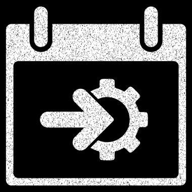 COG Tümleştirme takvim gün grenli doku simgesi