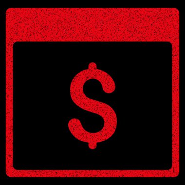 Dolar Döviz Alım takvimi sayfa grenli doku simgesi
