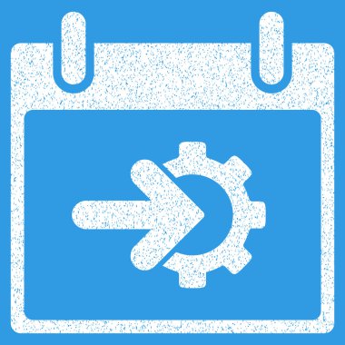 COG Tümleştirme takvim gün grenli doku simgesi