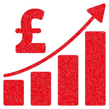 Lirası mali çubuk grafik grenli doku simgesi