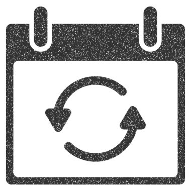 Takvim gün grenli doku simgesini Yenile