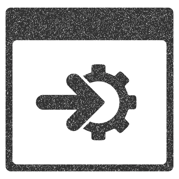 COG Tümleştirme takvim sayfası grenli doku simgesi