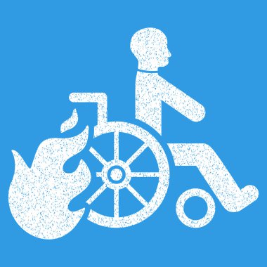 Hasta grenli doku simgesini yanmak