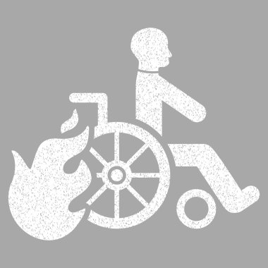 Hasta grenli doku simgesini yanmak