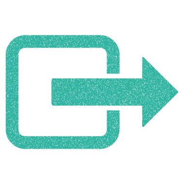 Çıkış kapı grenli doku simgesi