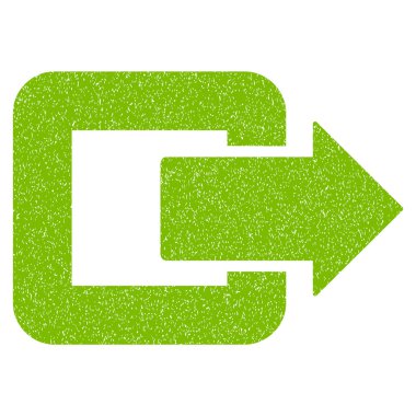 Çıkış kapı grenli doku simgesi