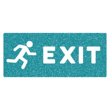 Acil çıkış grenli doku simgesi