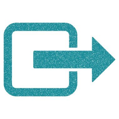 Çıkış kapı grenli doku simgesi