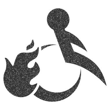 Hasta grenli doku simgesi ateş