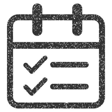 Gün görevleri grenli doku simgesi