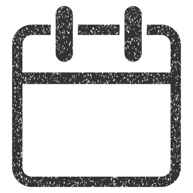 Takvim sayfası grenli doku simgesi
